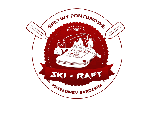 Skiraft spływy pontonowe logo